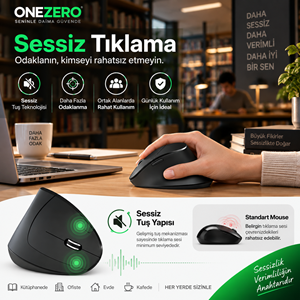 ZR1319 7043 ERGONOMİK ŞARJLI MOUSE