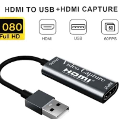 Kruxon ZR1085 USB 4K 30HZ 2,0 HDMI CAPTURE