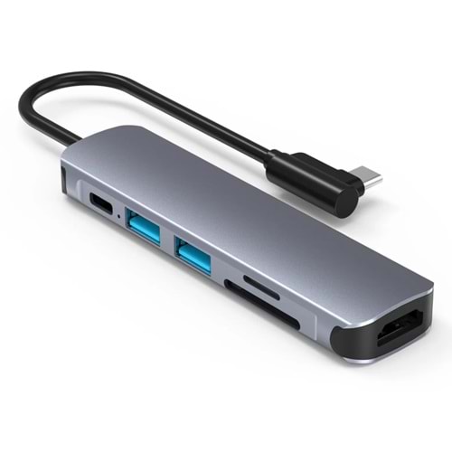 Kruxon ZR1056 TYPE-C USB 8İN1 3.0 HUB