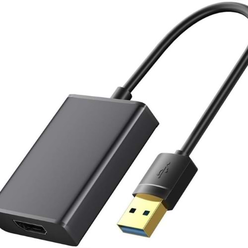 Kruxon ZR702 USB HDMI+VGA+AUX ÇEVİRİCİ