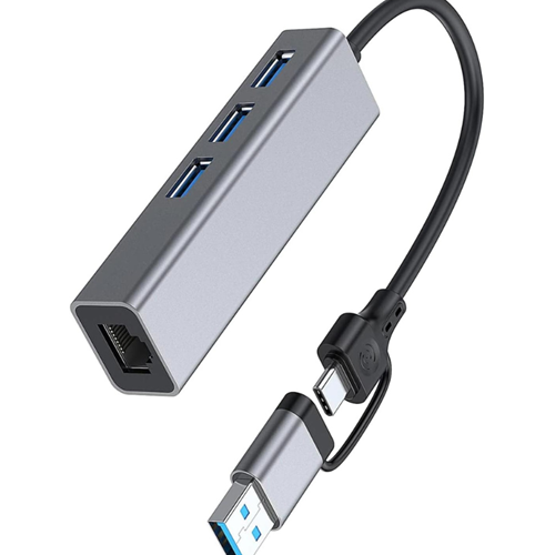 Kruxon ZR13 3,0 GİGABİT USB ETHERNET ÇEVİRİCİ