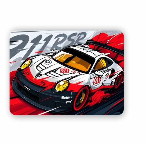 Kruxon ZR1118 25X30 BEYAZ OK RGB MOUSE PAD