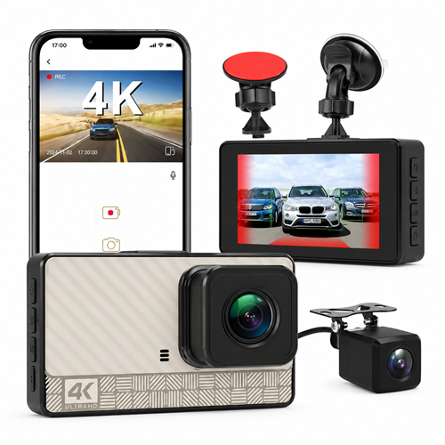 ZR1152 Kruxon HD VEHİCLE THREE CHANNEL ARAÇ KAMERASI