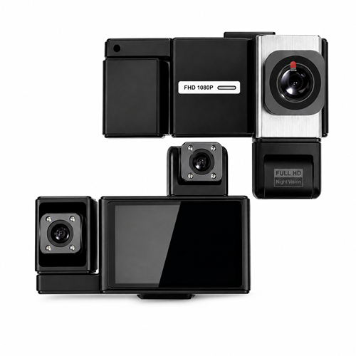 ZR1152 Kruxon HD VEHİCLE THREE CHANNEL ARAÇ KAMERASI