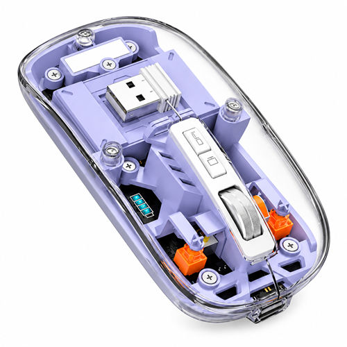 Kruxon ZR216 GÜMÜŞ BLUETOOTH MOUSE