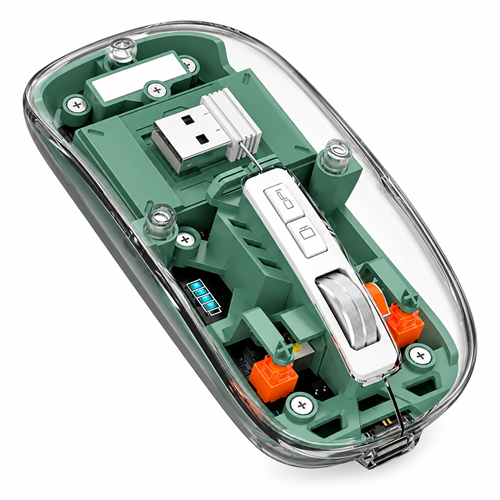 Kruxon ZR216 GÜMÜŞ BLUETOOTH MOUSE