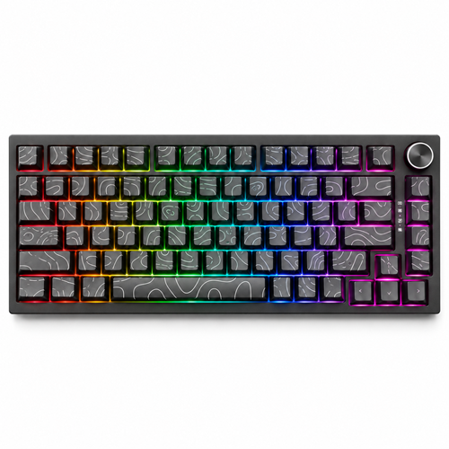 Kruxon ZR1131 K81 KLAVYE CRYSTAL BLACK