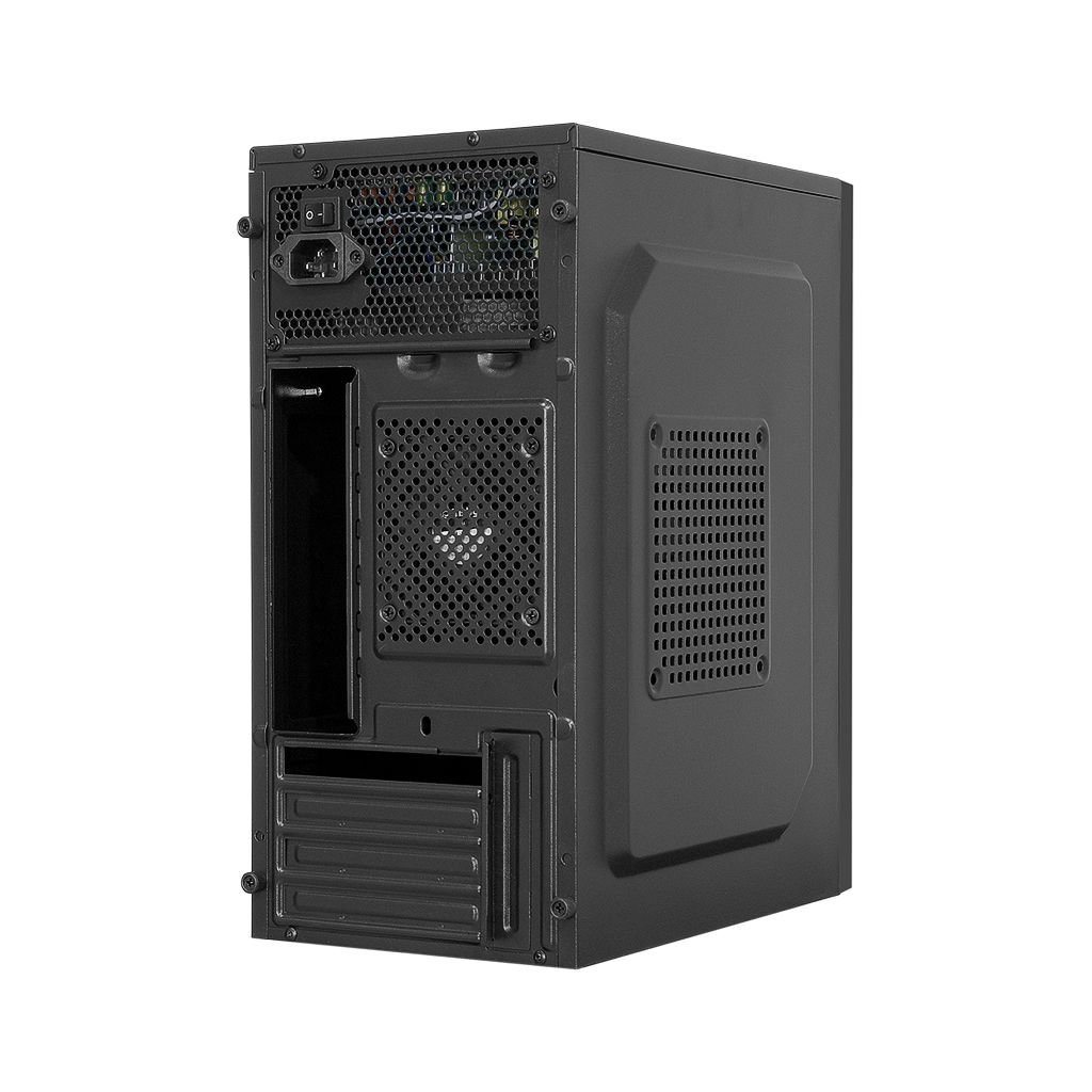 FRISBY FC-2710B, 1x80mm Fan, Siyah, 300W, USB 2.0, mATX, Mini Tower Kurumsal KASA