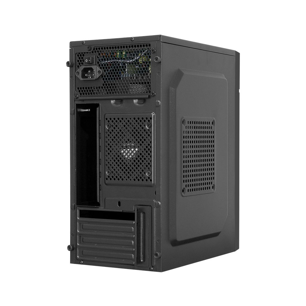 FRISBY FC-2715B, 1x80mm Fan, Siyah, 300W, USB 2.0, mATX, Mini Tower Kurumsal KASA