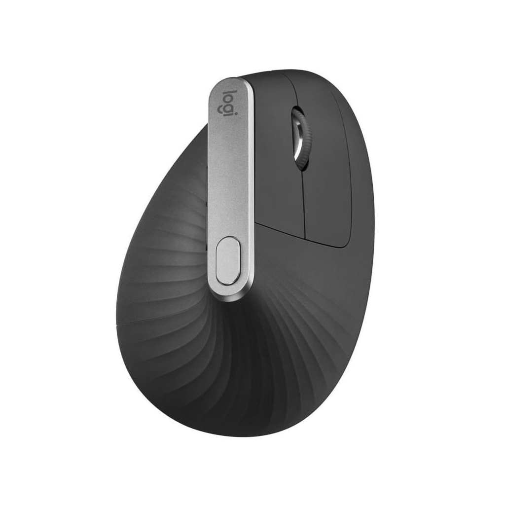 LOGITECH 910-005448, MX VERTICAL, Siyah, Bluetooth, 4000dpi, Lazer, 4 Tuşlu, USB-C den şarj edilebilir, Dikey Ergonomik Mouse