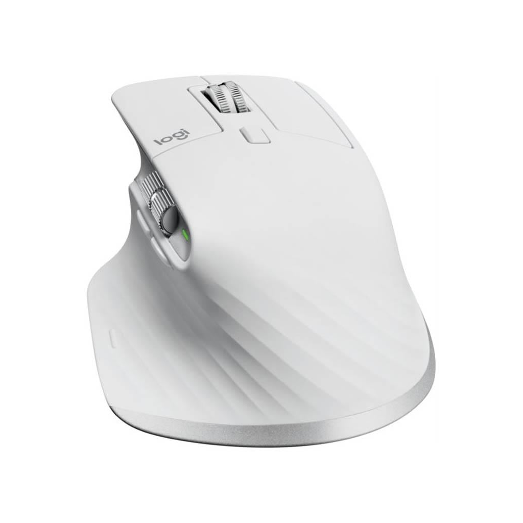 LOGITECH 910-006560, MX MASTER 3S, Beyaz, Bluetooth, 8000dpi, Lazer, 7 Tuşlu, USB-C den şarj edilebilir, Mouse