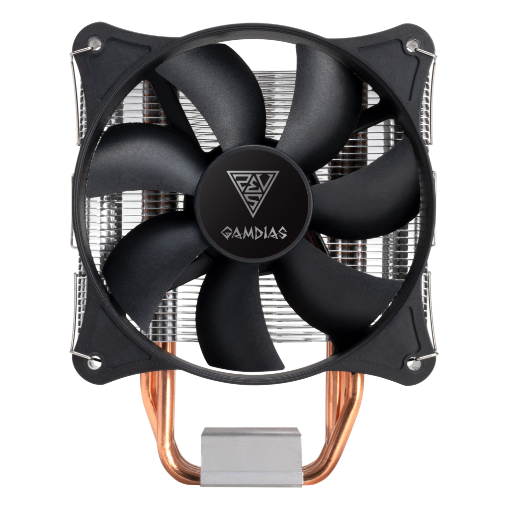 GAMDIAS BOREAS E1-410 MONO, 120mm, CPU  Kule Tipi Hava Soğutma, Doğrudan Temas Teknolojisine Sahip 4 adet Gelişmiş Bakır Isı Borusu (AMD AM4 ve INTEL Tüm işlemciler ile uyumlu)