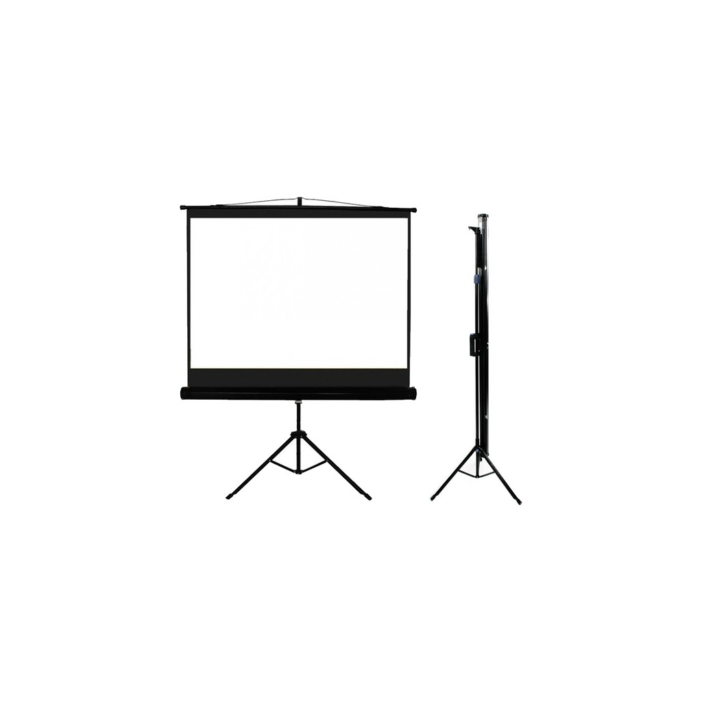 Codegen TX-24 TRIPOD PROJEKSİYON PERDESİ 240X200 (Arkası Siyah Fonlu - Taşınabilir Ayaklı Model)