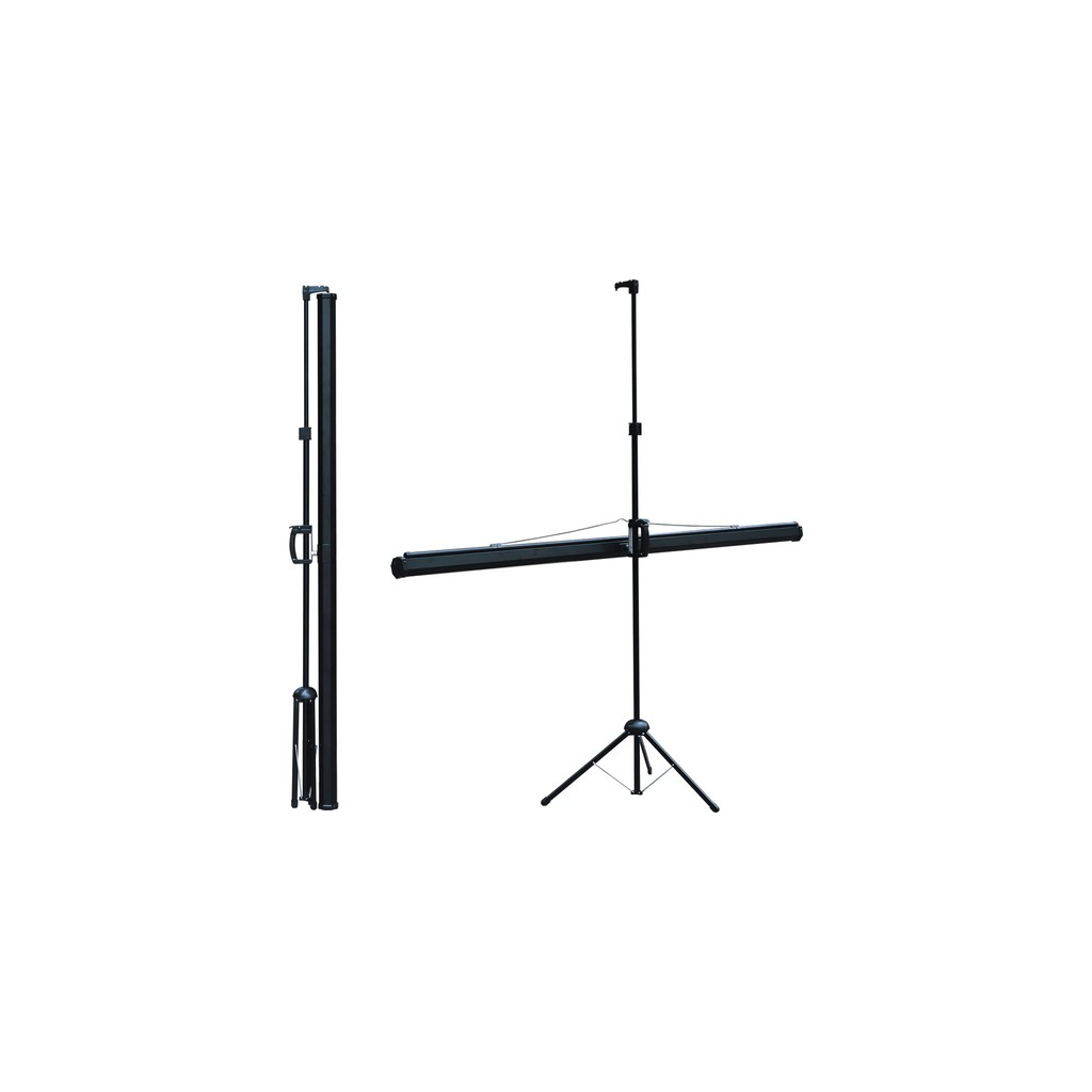Codegen TX-24 TRIPOD PROJEKSİYON PERDESİ 240X200 (Arkası Siyah Fonlu - Taşınabilir Ayaklı Model)