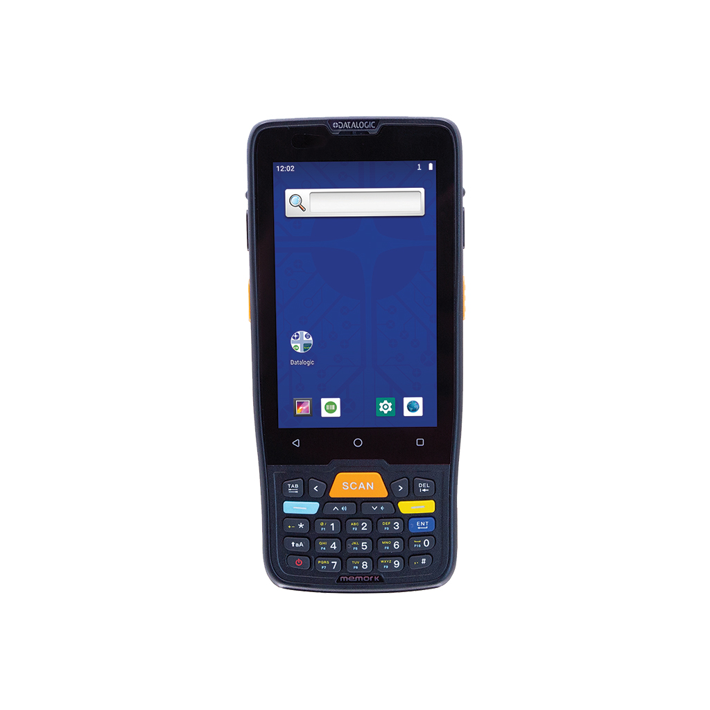 DATALOGIC Memor K, Android 9, WiFi, Bluetooth, Kılıfsız, 4" Renkli Dokunmatik Ekran, 8MP Arka Kamera, 2D Karekod, EL Terminali