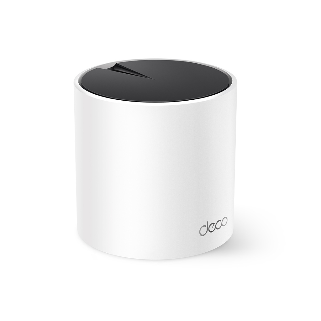 TP-LINK DECO-X55, AX3000, Tekli Mesh, 3000Mbps, Dual Band, WiFi6, 3Port Gigabit Lan, 230m2 Çekim Alanı, Router, Geniş Alan İnternet Ağı Sağlayıcısı
