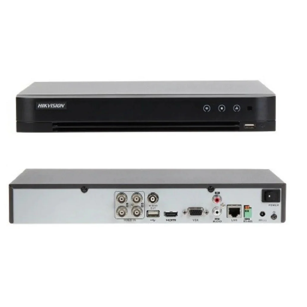 HIKVISION DS-7204HUHI-M1/S 4Kanal, 5Mpix,  H265pro+, 1 HDD, 5in1 DVR Cihazı