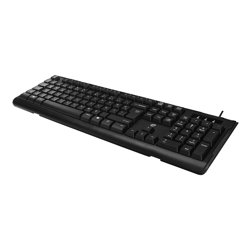 ACER eMachines, EAK9821, Siyah, USB Kablolu, Türkçe Q, Standart Klavye