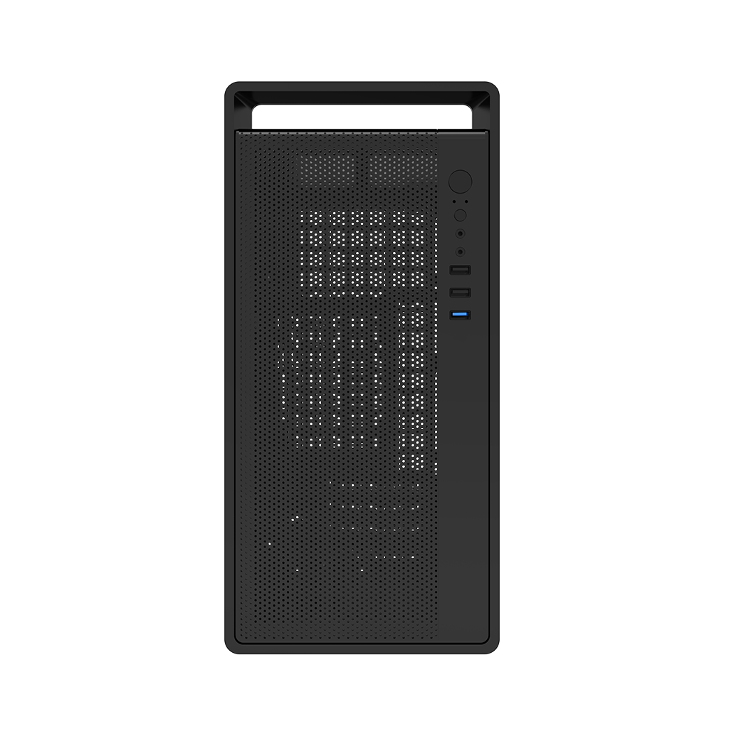 FRISBY FC-2745B, 1x120mm Fan, Siyah, 550W, USB 3.0, mATX, Mini Tower, Kulplu Kurumsal KASA