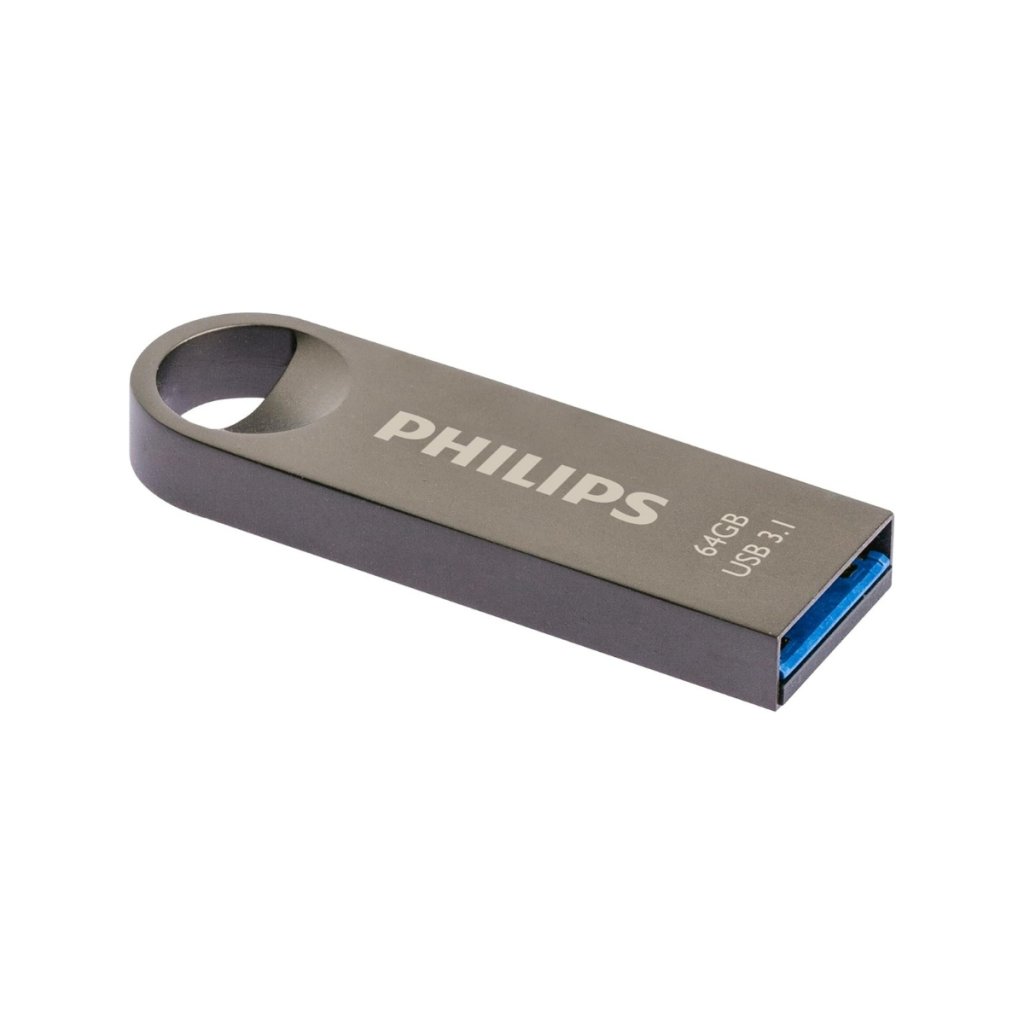 PHILIPS FM64FD165B, 64GB, USB 3.1, Moon, Uzay Grisi, Flash Disk