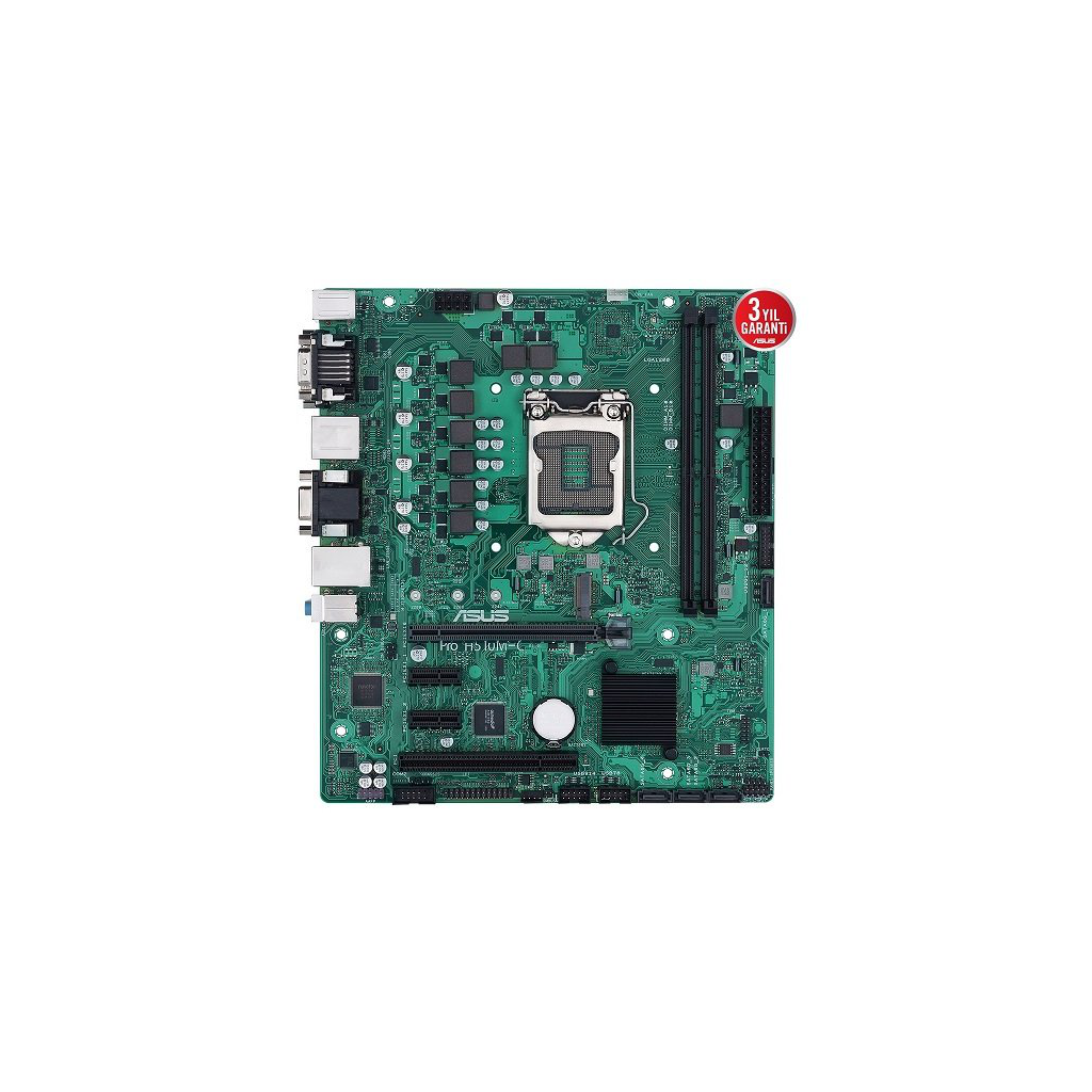 ASUS PR0 H510M-C CSM M.2 D-SUB DP HDMI USB3,2 LGA1200 10 ve 11.Nesil