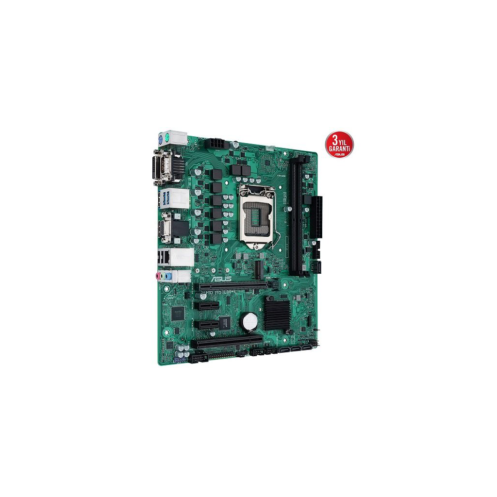 ASUS PR0 H510M-C CSM M.2 D-SUB DP HDMI USB3,2 LGA1200 10 ve 11.Nesil