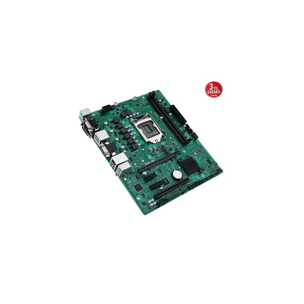 ASUS PR0 H510M-C CSM M.2 D-SUB DP HDMI USB3,2 LGA1200 10 ve 11.Nesil