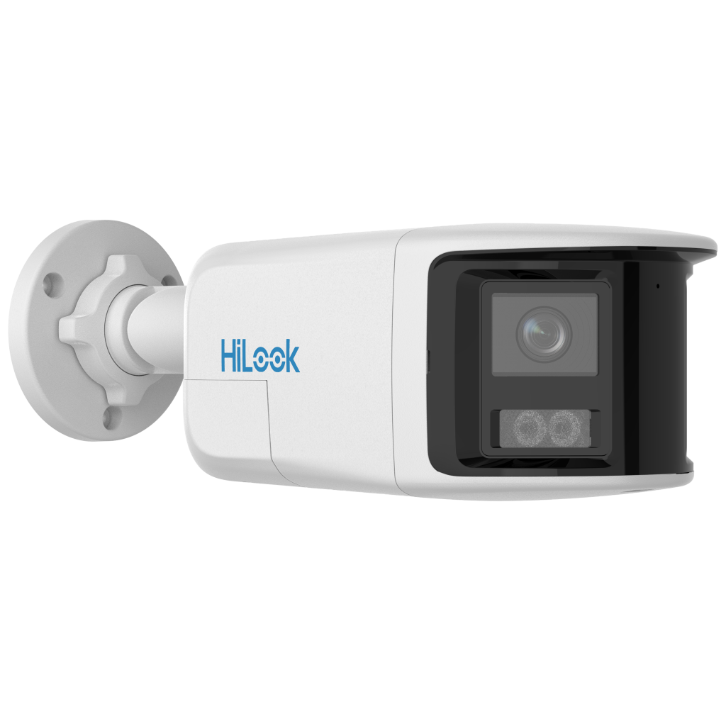 HILOOK IPC-B469HAD-LUF/SL, 6Mpix,2,8mm Dual  Lens, H265+, Dual Light, 30Mt Gece Görüşü, Dahili Mikrofon, PoE, IP67, Bullet, IP Kamera