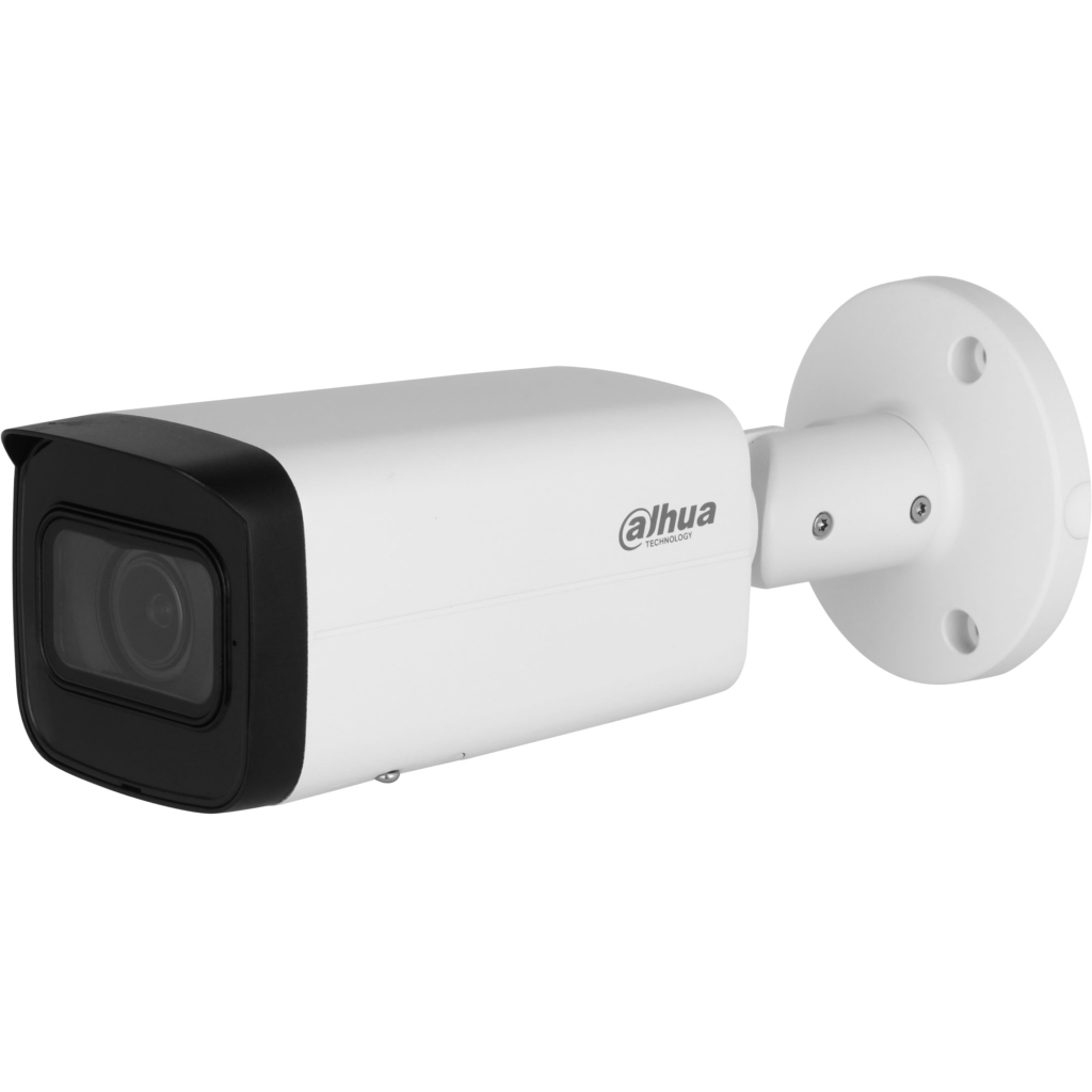 DAHUA IPC-HFW2441T-ZAS-2713, 4Mpix, 2,7-13,5mm Motorize Lens, H265+,Starlight, 60Mt Gece Görüşü, Dahili Mikrofon, IP67, PoE Bullet IP Kamera
