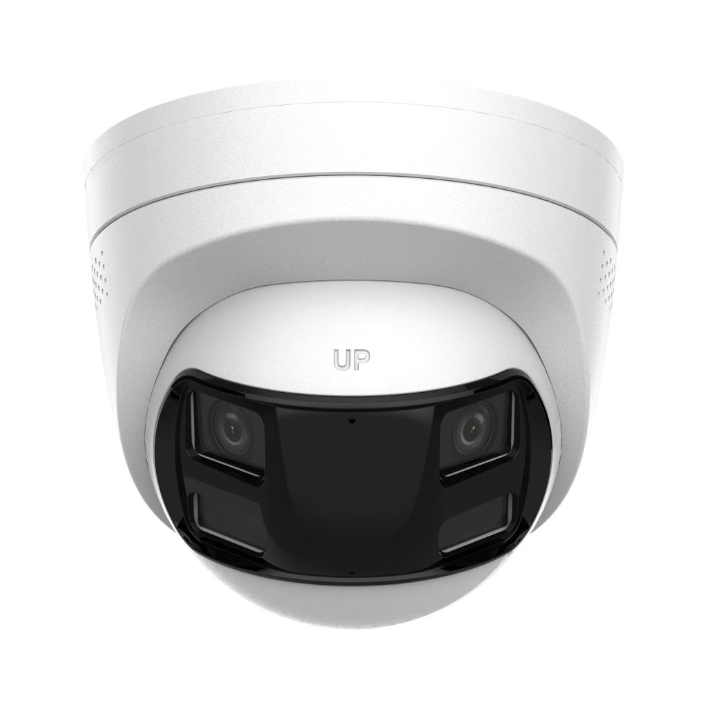 HILOOK IPC-T269HAD-LUF/SL, 6Mpix,2,8mm Dual  Lens, H265+, Dual Light, 30Mt Gece Görüşü, Dahili Mikrofon, PoE, IP67, Dome, IP Kamera