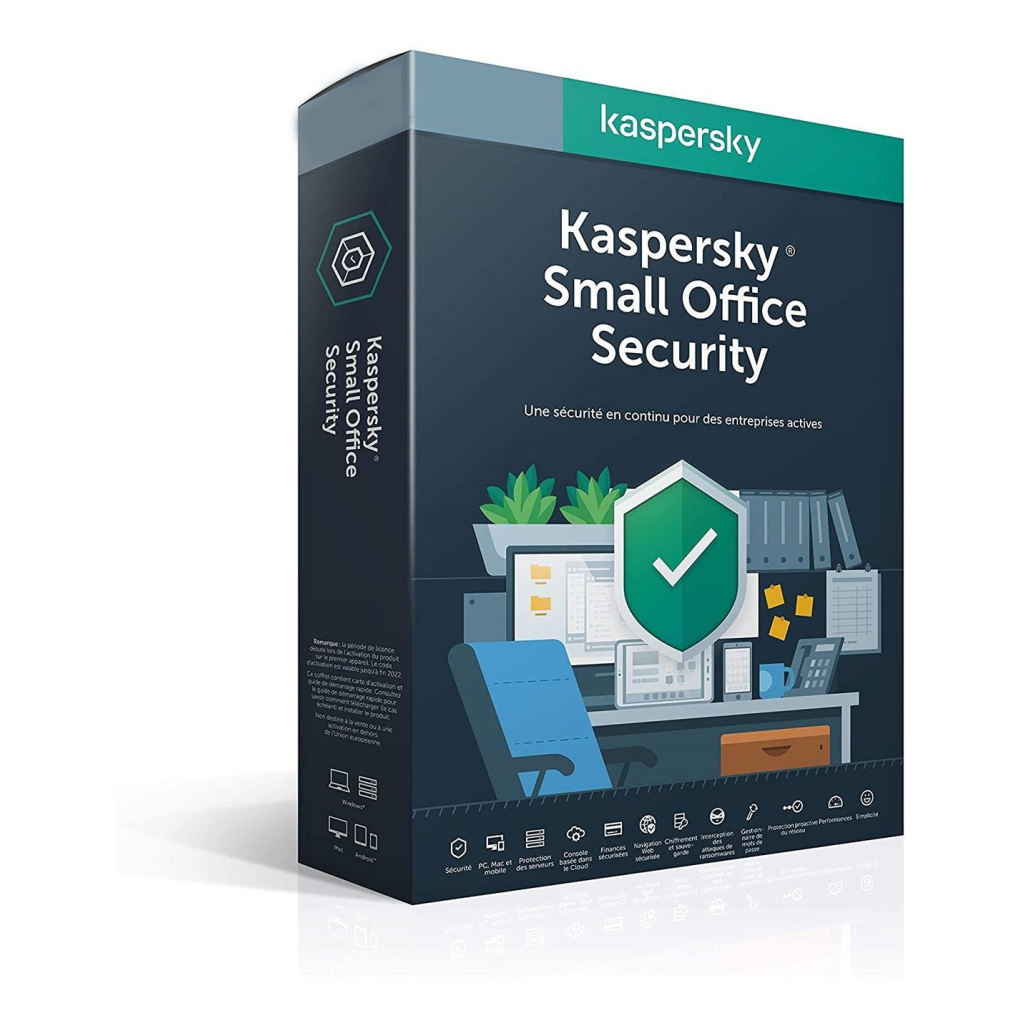Kaspersky SMALL OFFICE Security 3 Server +25 User,  3 YIL, Kutulu Ürün