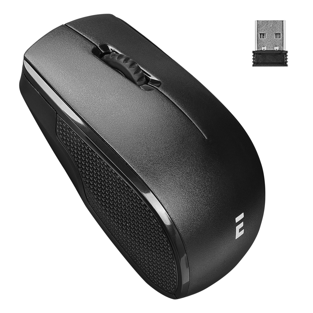 EVEREST KM-3335, Siyah, 2.4Ghz Kablosuz, Türkçe Q, Multimedya, Klavye Mouse Set