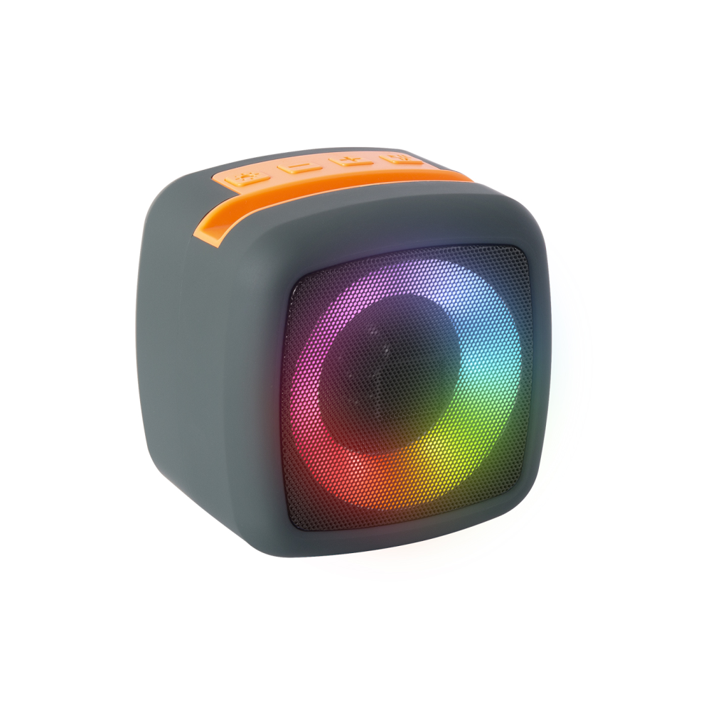 MIKADO MD-29BT ANKA, 5W, Taşınabilir, USB/AUX/BT/TF/TWS, RGB Işıklı, 1200mAh, Bluetooth Speaker