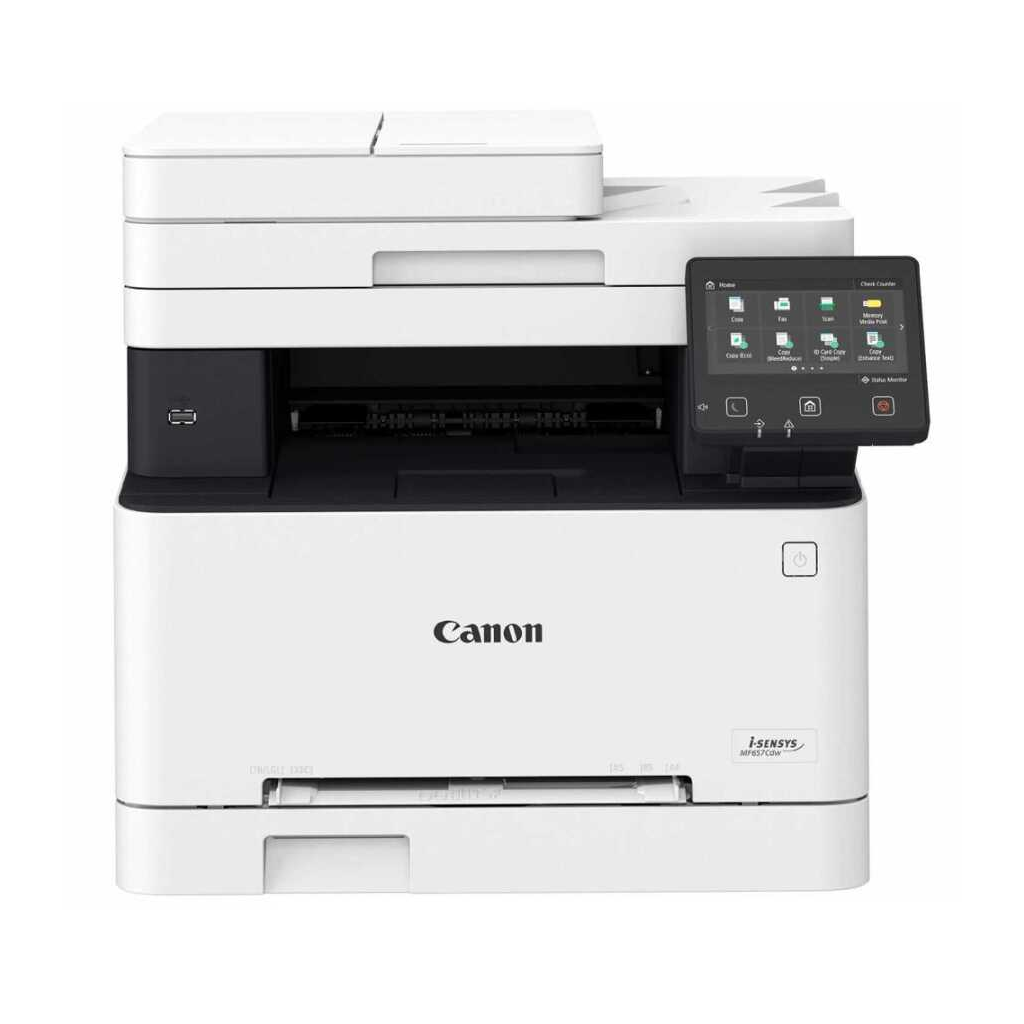 CANON i-SENSYS MF657CDW Renkli Lazer Yazıcı,  Tarayıcı, Fotokopi, Fax,  Wifi, Lan, Duplex, ORİJİNAL TONERLİ