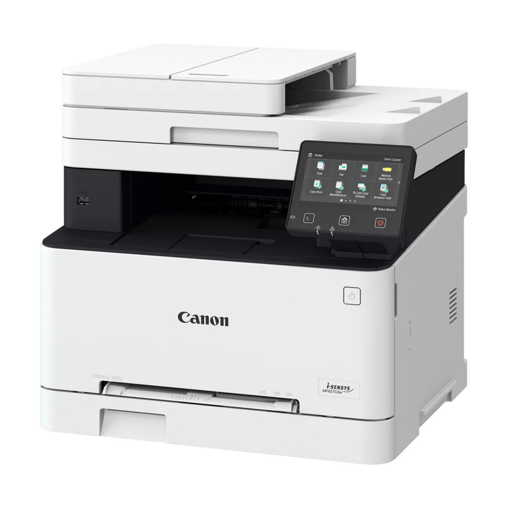 CANON i-SENSYS MF657CDW Renkli Lazer Yazıcı,  Tarayıcı, Fotokopi, Fax,  Wifi, Lan, Duplex, ORİJİNAL TONERLİ