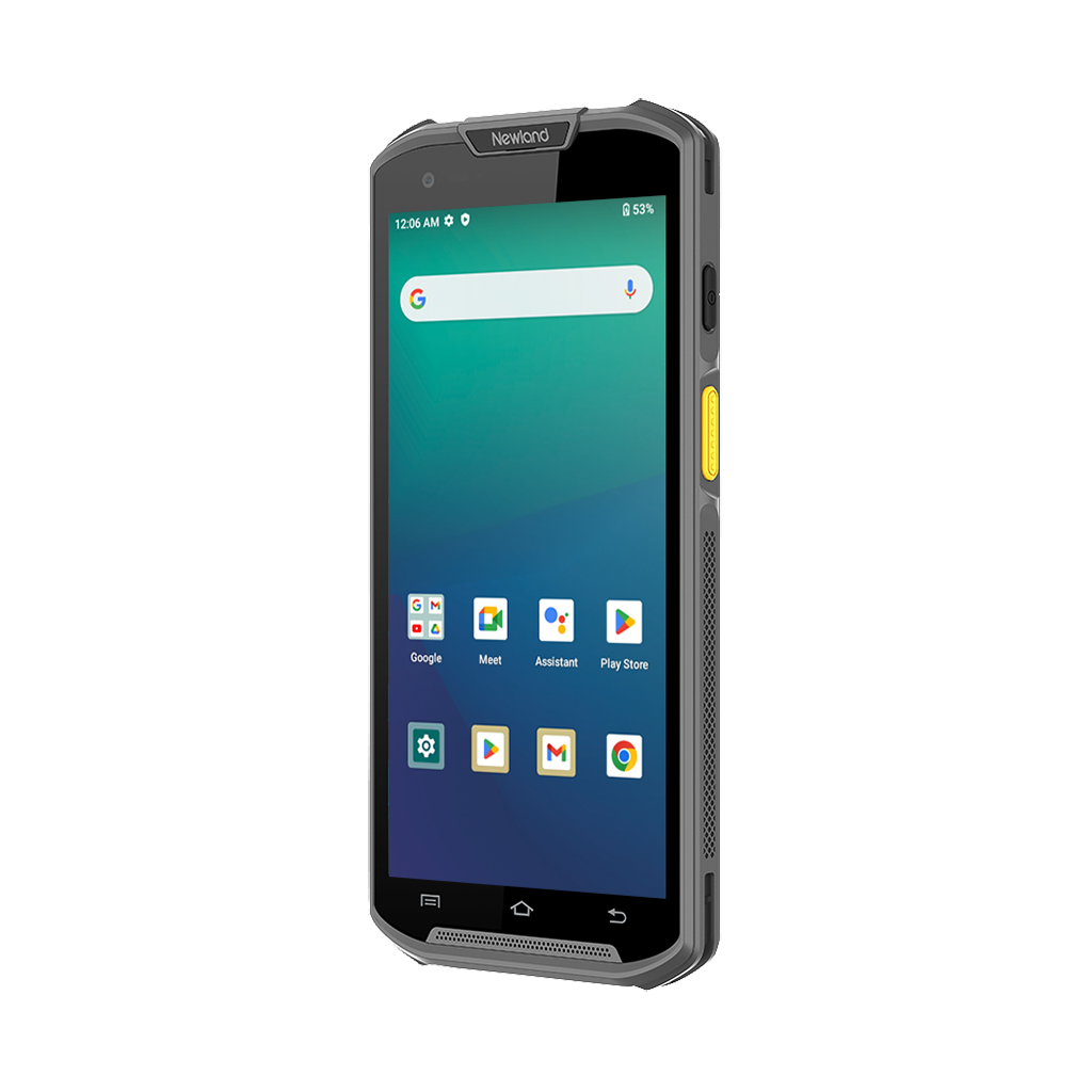 NEWLAND MT9300-W4-SS-DO, WiFi, Data Only, Android, GPS, NFC, Bluetooth, 5.5 inç Dokunmatik Ekran, 2D Karekod, EL Terminali (Kılıf var)
