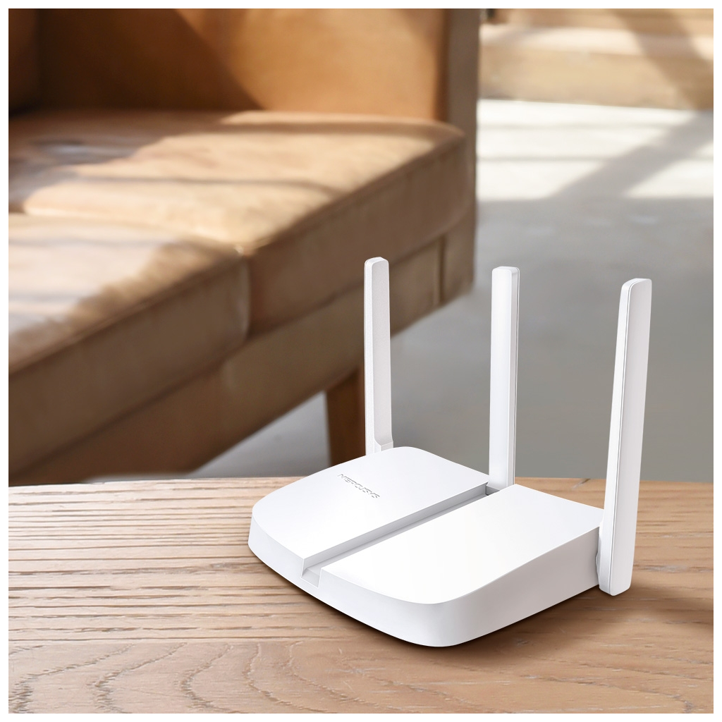 MERCUSYS MW306R 4 Port, 300Mbps, 2,4Ghz WiFi, Masaüstü, Megabit, Multi-Mode, Router