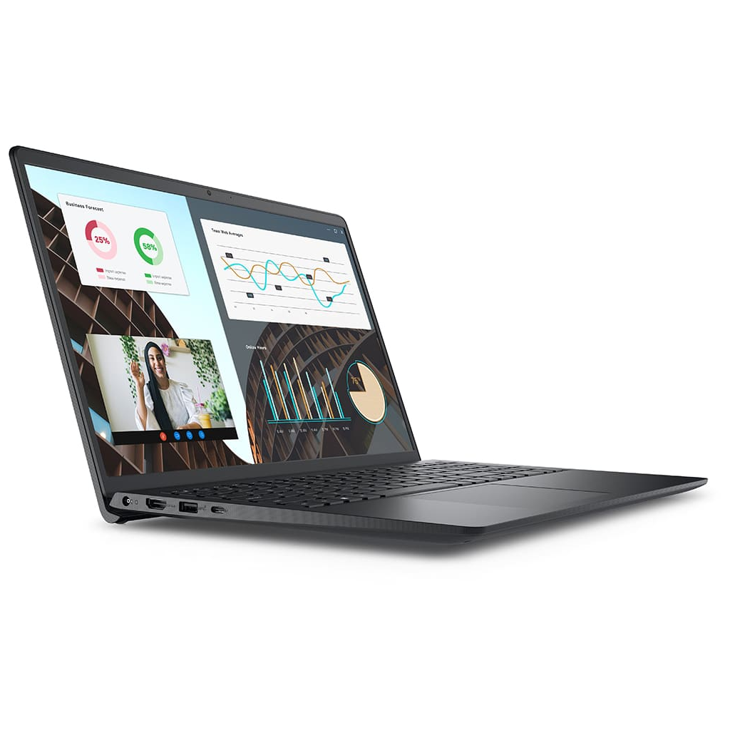 DELL Vostro 3530, N3409PVNB3530_U, i5-1334U, 15,6" FHD, 8Gb Ram, 512Gb SSD, Paylaşımlı Ekran Kartı, Free Dos Notebook