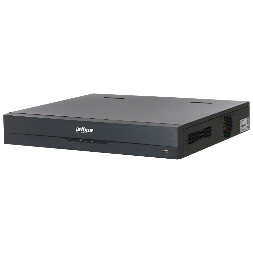 DAHUA  NVR5432-EI2, 32Kanal, 32Mpix, H265+, 4 HDD Desteği, 1080P Kayıt, 4484Mbps Bant Genişliği, 2 Port GigaBit Lan, NVR