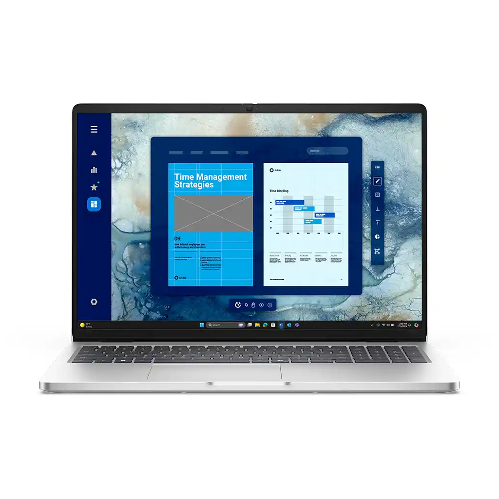 DELL Pro 16 PC16250-BTO107-WP Ultra 7-255U, 16" FHD, 16Gb Ram, 512Gb SSD, Paylaşımlı Ekran Kartı, Win11 Pro Notebook