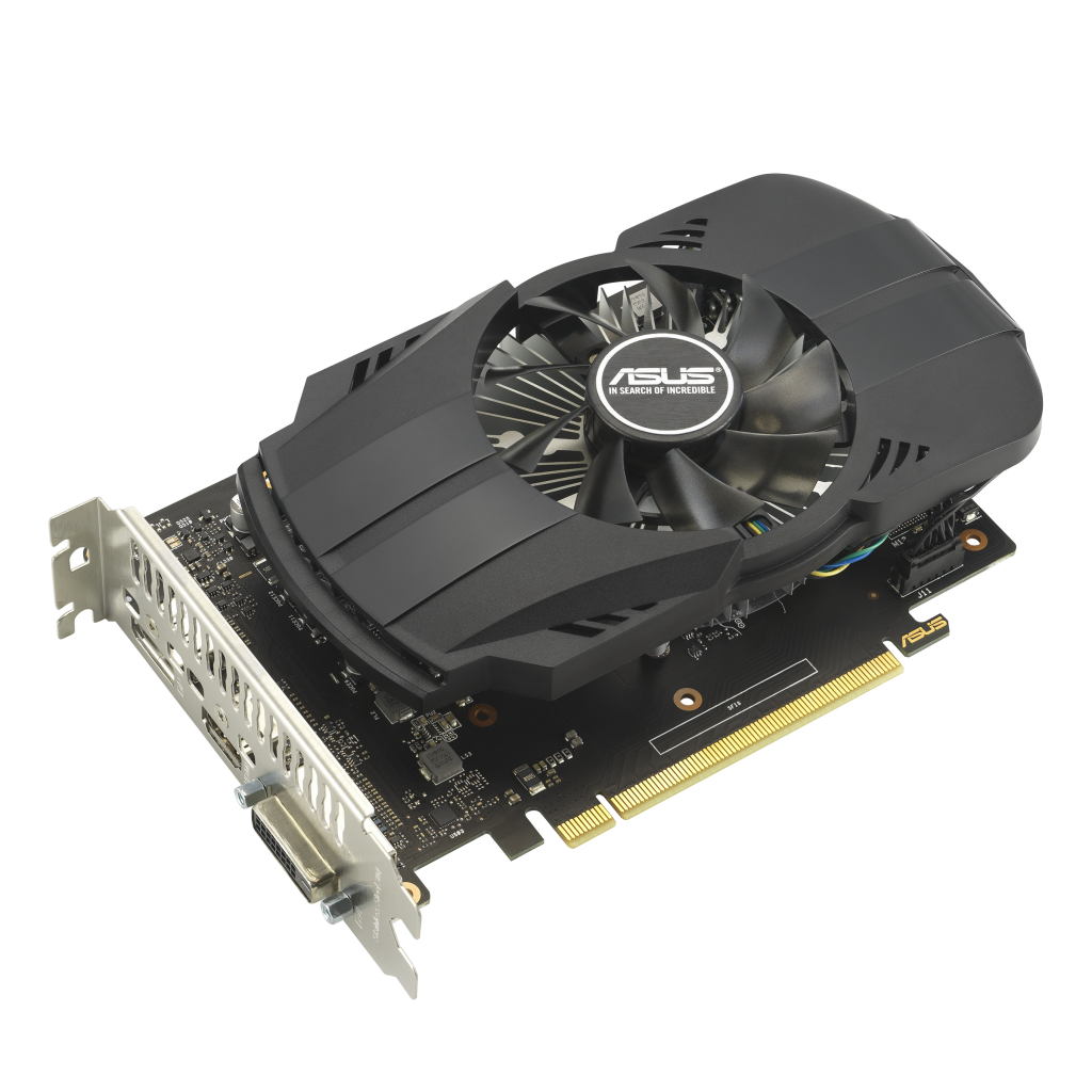 ASUS PHONEIX PH-GTX1650-O4GD6-P-EVO, 4Gb, GDDR6, 128Bit, 1xDVI, 1xHDMI, 1xDP GAMING Ekran Kartı