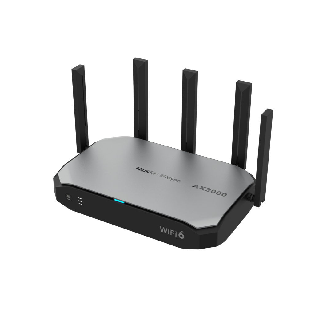 RUIJIE Reyee RG-EG105GW-X 5 Port Gigabit, Web  Yönetilebilir, 2 WANs, 150 Kullanıcı, 2976 Mbps Router