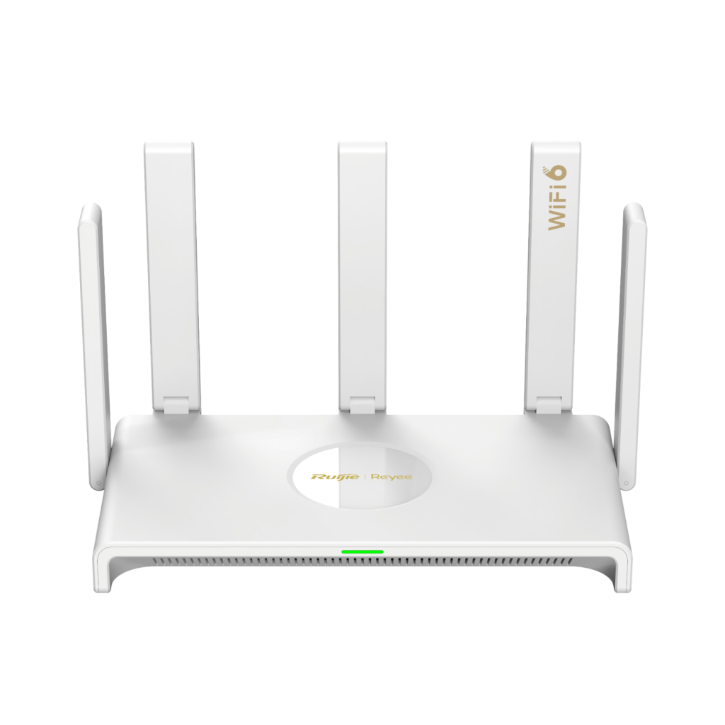 RUIJIE Reyee RG-EW3000GX, AC1300, 4Port GigaBit, 1267Mbps, Dual Band, Wifi 6, Masaüstü, Reyee Mesh, Router