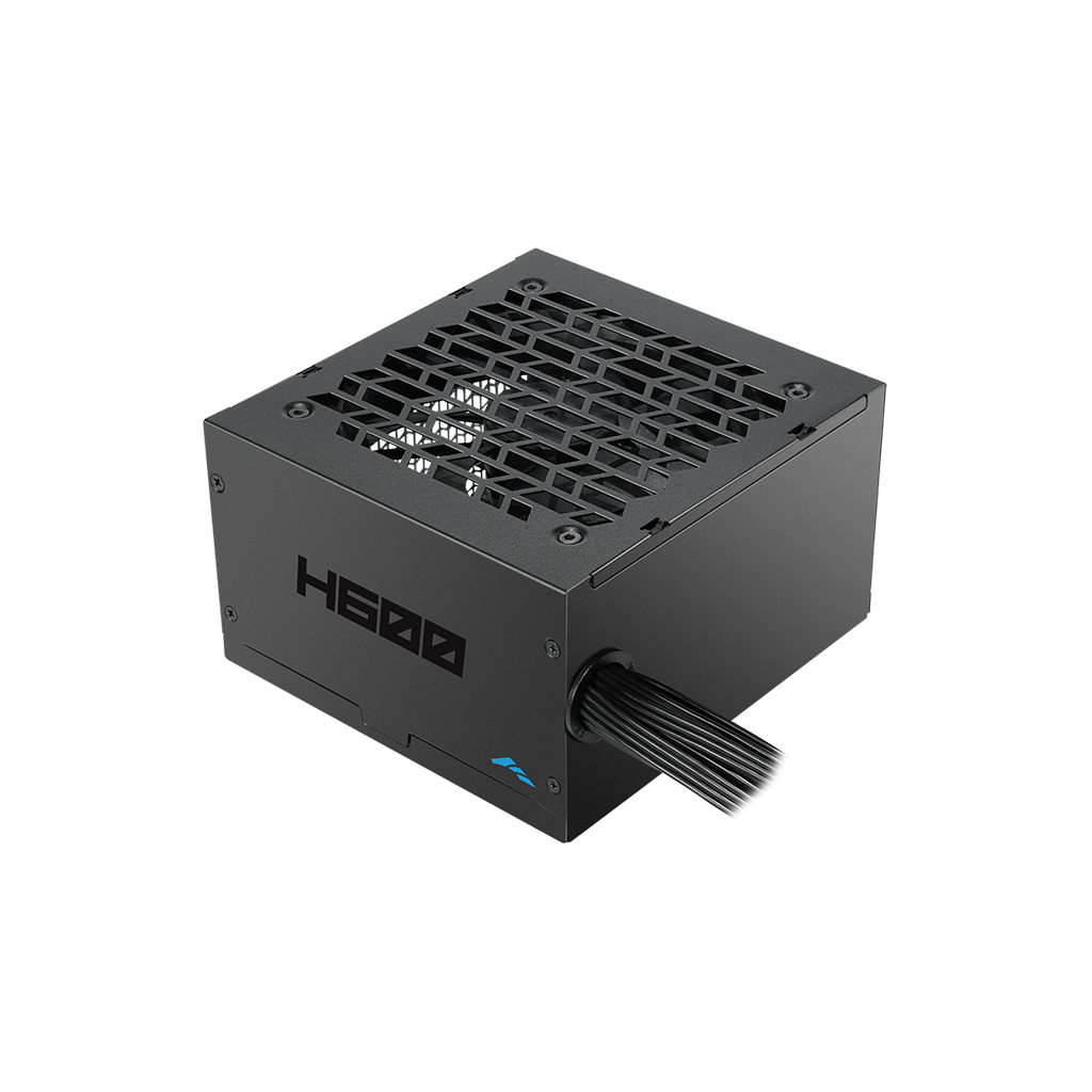 SAMA H600, 600W, Black, 80 Plus, Aktif PFC, Siyah, GAMING, ATX, Power Supply (PSU)