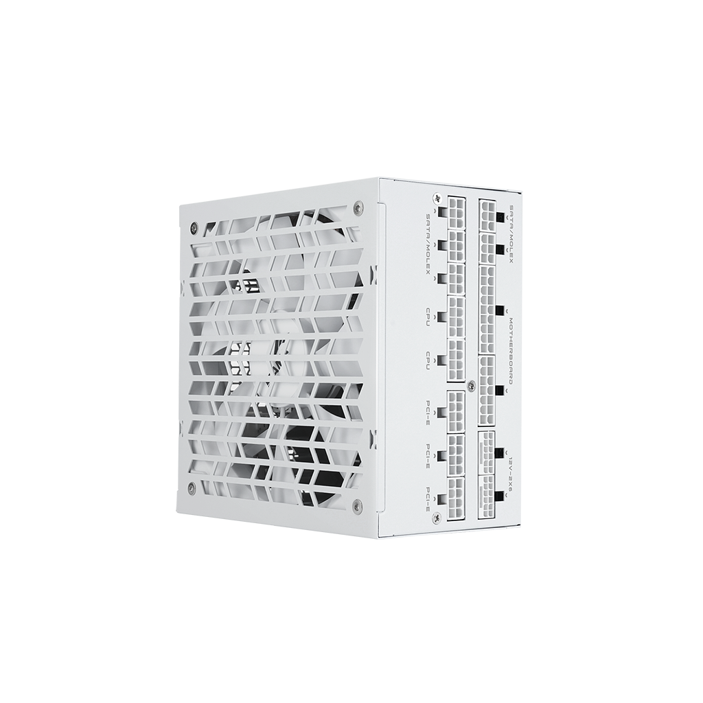 SAMA P1200, 1200W, White, 80+ Platinum, Cybenetics Certified, Full Modüler, PCIE 5.1, ATX3.1, Beyaz, GAMING, ATX, Power Supply (PSU)