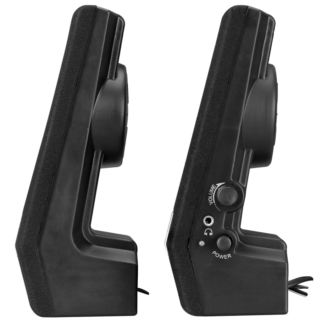 SNOPY SN-611, 6W, 1+1, Masaüstü, Speaker, AC 220V, (Siyah)