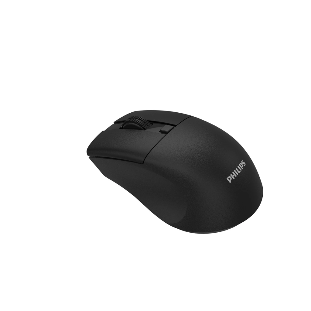 PHILIPS SPK7528B, SESSİZ, Siyah, USB Nano  2,4Gh ve Bluetooth Kablosuz, 1600dpi, Optic, 3 Tuşlu Ergonamik Mouse