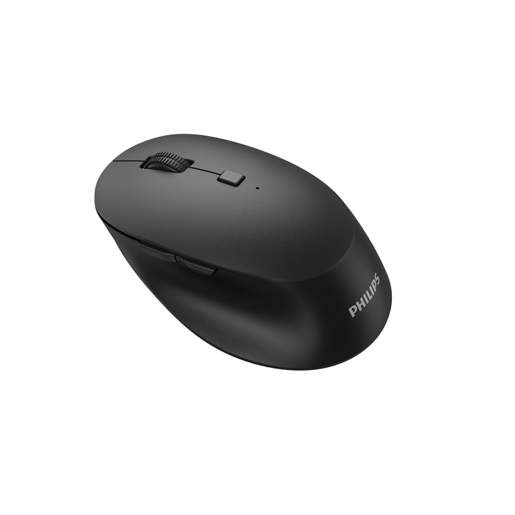 PHILIPS SPK7607B, Siyah, USB Nano 2,4Gh ve Bluetooth Kablosuz, 3200dpi, Optic, 7 Tuşlu, Mouse