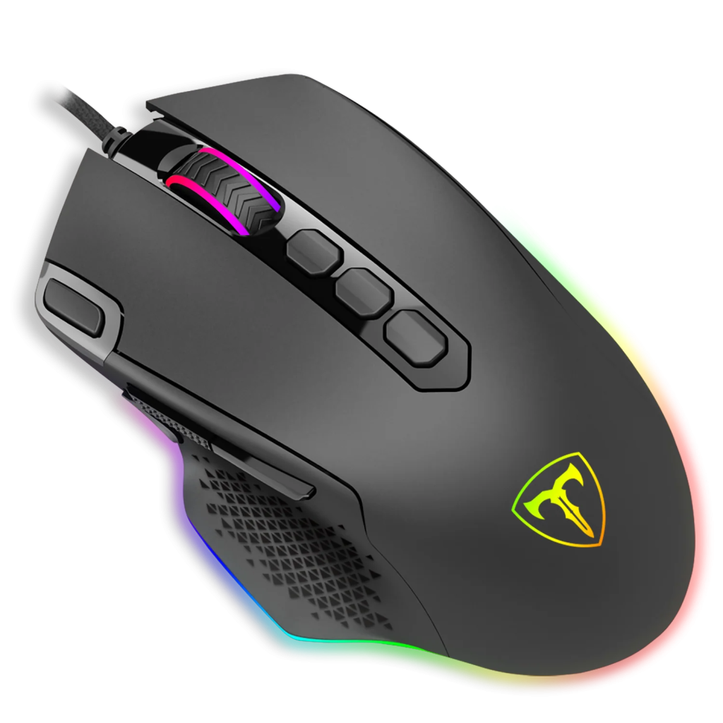 T-DAGGER T-TGM305-A, Bettle Air, RGB Backlight, 10 Programlanabilir Buton, USB Kablolu, 8.00DPI, Gaming Mouse