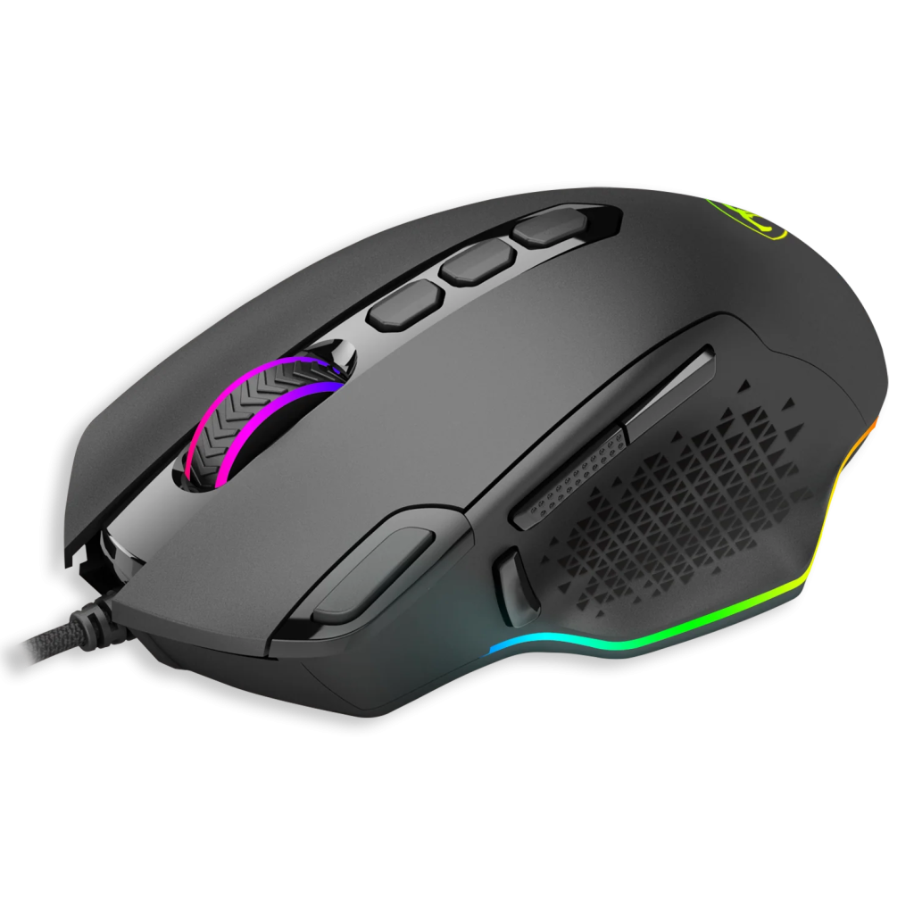 T-DAGGER T-TGM305-A, Bettle Air, RGB Backlight, 10 Programlanabilir Buton, USB Kablolu, 8.00DPI, Gaming Mouse